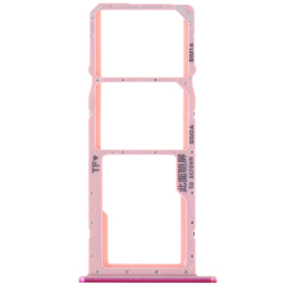 Purple SIM Card Tray + Micro SD Card Tray for Huawei Y7 (2019), Y7 Pro (2019), Y7 Prime (2019) - Replacement Parts