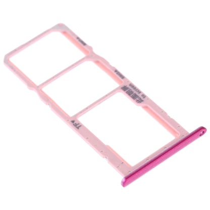Purple SIM Card Tray + Micro SD Card Tray for Huawei Y7 (2019), Y7 Pro (2019), Y7 Prime (2019) - Replacement Parts