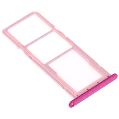Purple SIM Card Tray + Micro SD Card Tray for Huawei Y7 (2019), Y7 Pro (2019), Y7 Prime (2019) - Replacement Parts