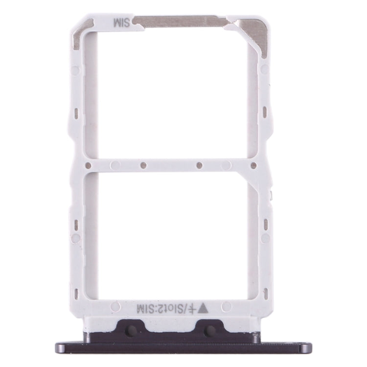 Double SIM Card Tray for Xiaomi Redmi K20, K20 Pro, Mi 9T & Mi 9T Pro - Black Replacement Part