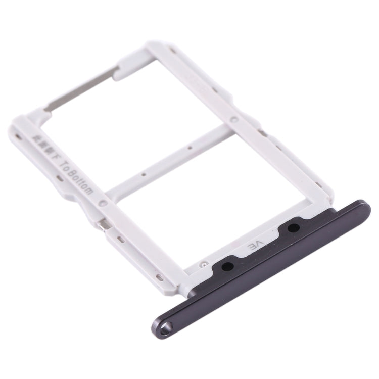 Double SIM Card Tray for Xiaomi Redmi K20, K20 Pro, Mi 9T & Mi 9T Pro - Black Replacement Part