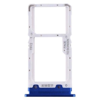 Xiaomi Mi CC9 SIM Card Tray & Micro SD Card Tray Replacement (Blue) - Quality Checked, Perfect Fit