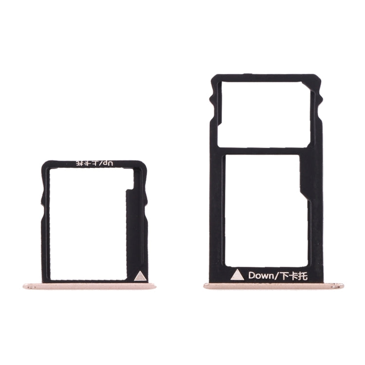 Huawei Honor 5X / GR5 Gold Micro SIM, Nano SIM & Micro SD Card Tray - High Quality Replacement Part