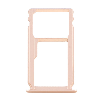 Gold Nano SIM and Micro SD Card Tray for Huawei Mate S - High Quality Replacement Part