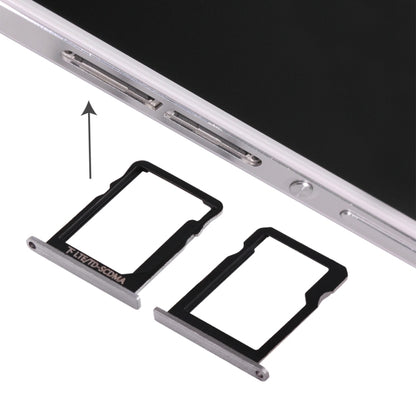 Huawei Ascend P7 Micro SIM & Micro SD Card Tray (Black) - Replacement Part for Damaged Trays