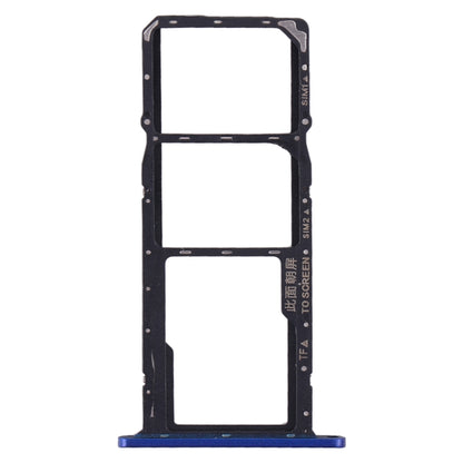 Huawei Y5 (2019) SIM Card Tray + Micro SD Card Tray Replacement - Blue - Fully Compatible & Tested