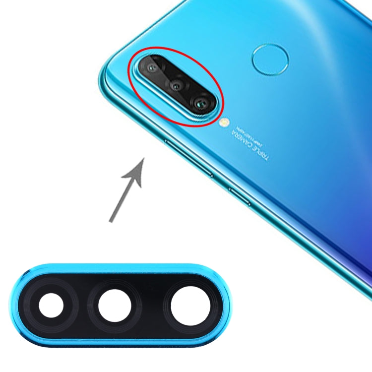 Huawei P30 Lite 48MP Camera Lens Cover Replacement (Blue) - Perfect Fit & Quality Checked