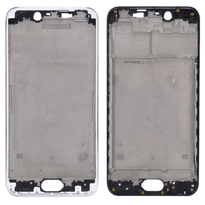 Vivo Y67 / V5 Silver Front Housing LCD Frame Bezel Plate - High-Quality Replacement Part