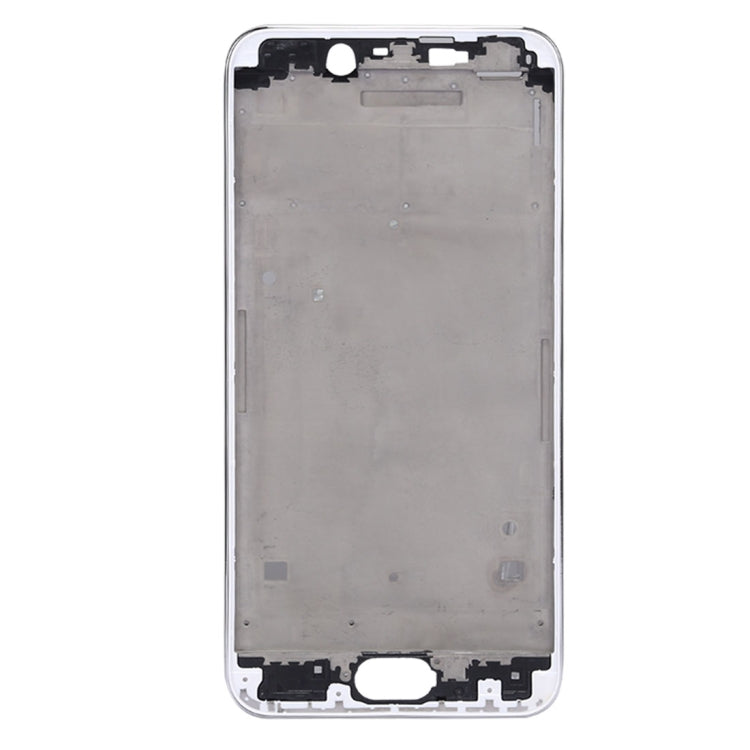 Vivo Y67 / V5 Silver Front Housing LCD Frame Bezel Plate - High-Quality Replacement Part