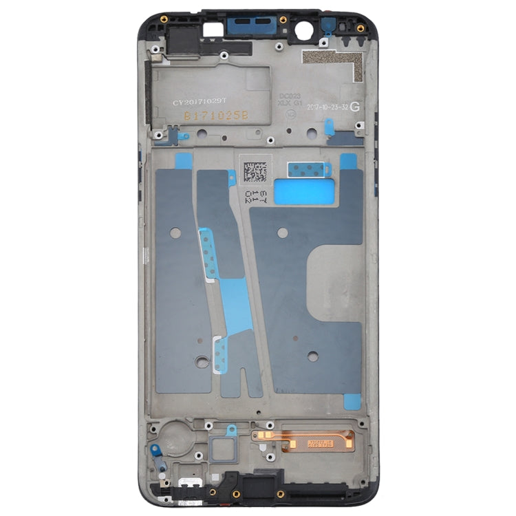 Replacement Front Housing LCD Frame Bezel Plate for OPPO A73 / F5 (Black) - High Quality, Professional Installation Recommended