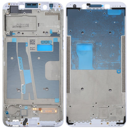 OPPO A73 / F5 White Front Housing LCD Frame Bezel Plate Replacement - High Quality, Professional Installation Recommended