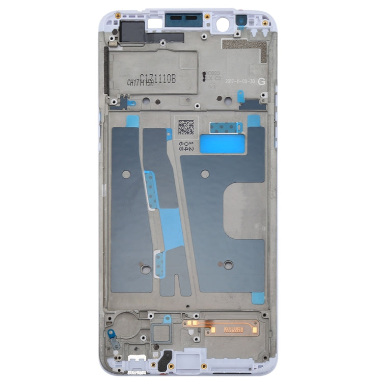OPPO A73 / F5 White Front Housing LCD Frame Bezel Plate Replacement - High Quality, Professional Installation Recommended