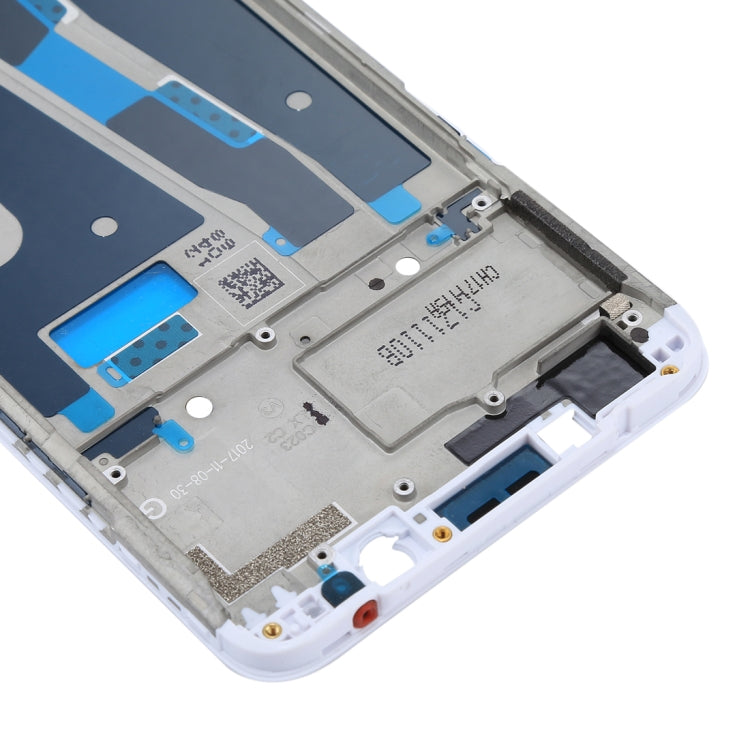 OPPO A73 / F5 White Front Housing LCD Frame Bezel Plate Replacement - High Quality, Professional Installation Recommended