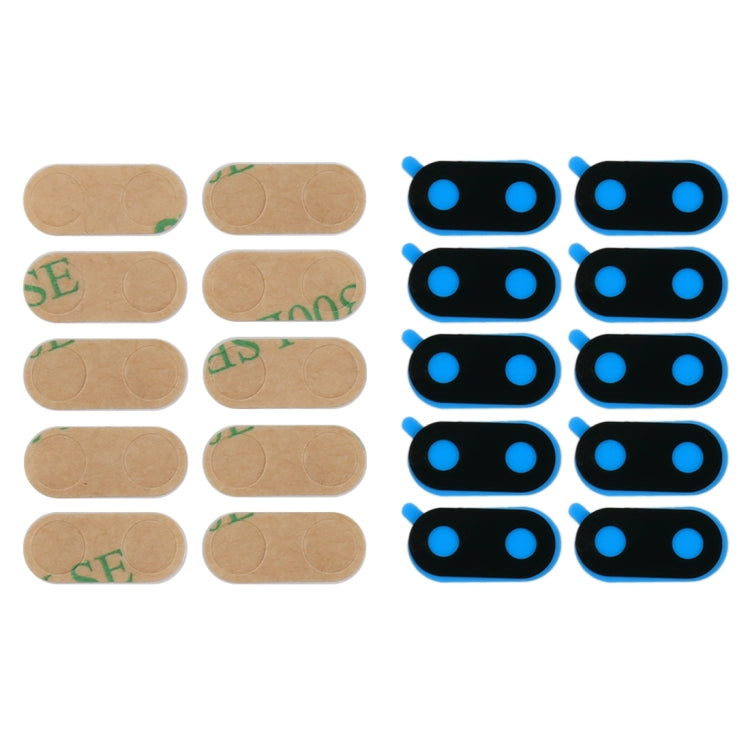 Huawei Mate 10 Lite Back Camera Lens Replacement (10pcs) with Adhesive - Compatible with Maimang 6