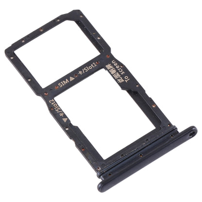 SIM Card Tray & Micro SD Card Tray for Huawei Honor 9X / 9X Pro - Replacement Part (Black)