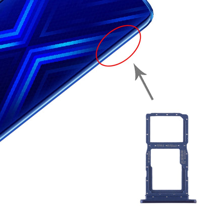 Huawei Honor 9X / 9X Pro SIM Card Tray + Micro SD Card Tray (Blue) - Compatible, Lightweight, Compact Design