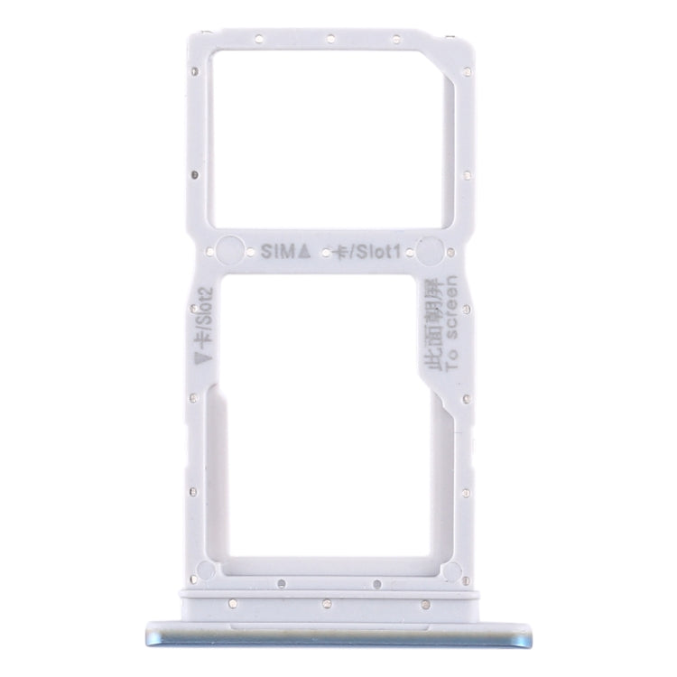 SIM Card Tray & Micro SD Card Tray for Huawei Honor 9X / 9X Pro - Replacement (Baby Blue)