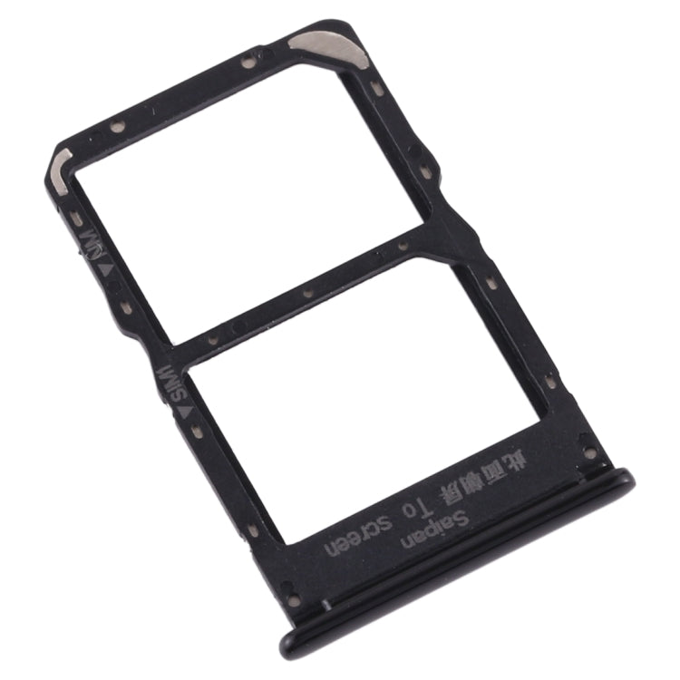 Black SIM & NM Card Tray for Huawei Mate 30 Lite - Replacement Part, Fully Compatible & Tested