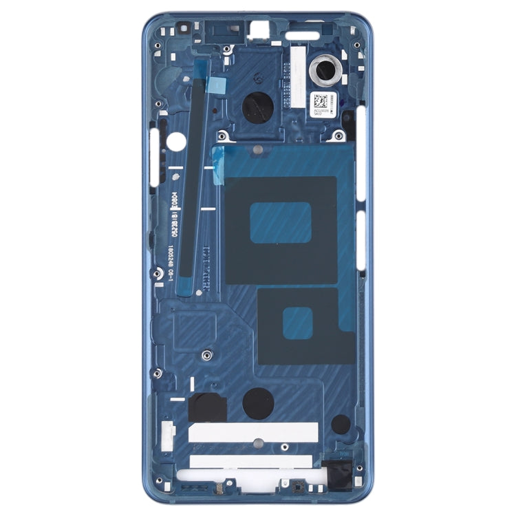 Blue Front Housing LCD Frame Bezel Plate Replacement for LG G7 ThinQ / G710 - Quality Checked