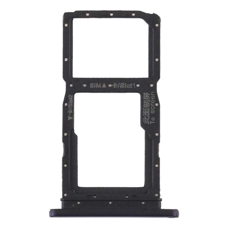 SIM Card Tray & Micro SD Card Tray for Huawei Honor 9X Pro (Purple) - Replacement Part