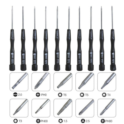 10-in-1 BST-8800C Precision Screwdriver Set - Durable Repair Tools Kit for Professional Device Maintenance