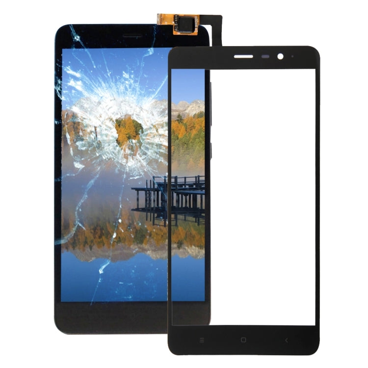Xiaomi Redmi Note 3 Black Touch Screen Replacement Panel - High Quality, Easy Installation