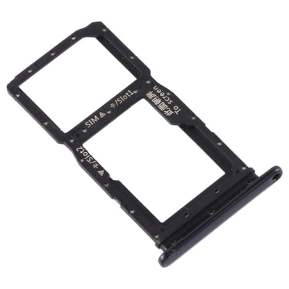 Black SIM Card Tray & Micro SD Card Tray for Huawei P Smart Z / Y9 Prime (2019) - Replacement Part
