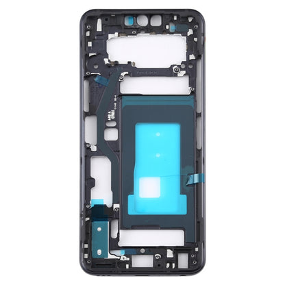 Replacement Front Housing LCD Frame Bezel Plate for LG G8 ThinQ - Black, Quality Checked
