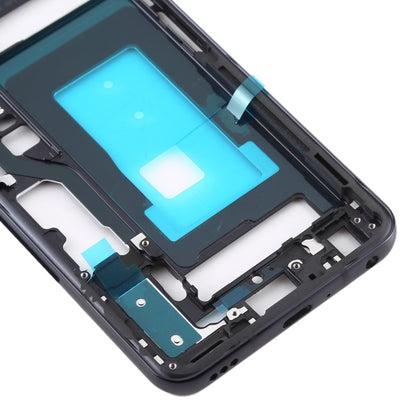 Replacement Front Housing LCD Frame Bezel Plate for LG G8 ThinQ - Black, Quality Checked