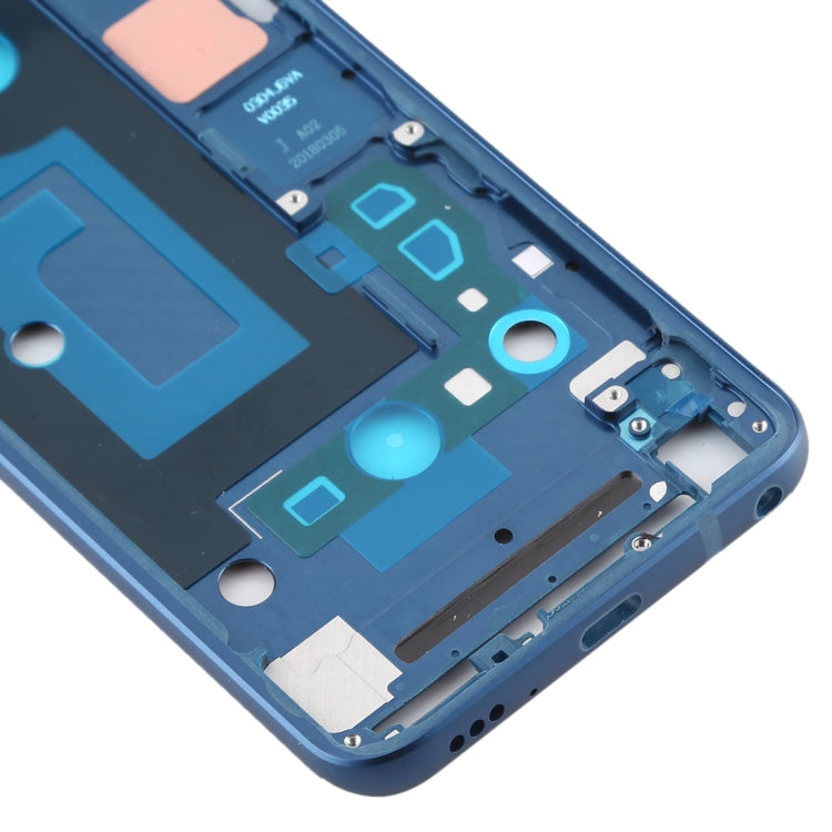 Replacement Dark Blue Front Housing LCD Frame Bezel Plate for LG Q7/Q610/Q7 Plus/Q725/Q720/Q7A/Q7 Alpha