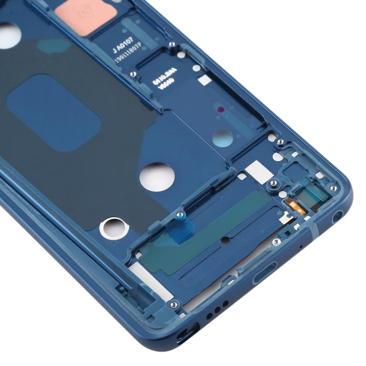 Blue Front Housing LCD Frame Bezel Plate Replacement for LG Q Stylo 4 (Q710/Q710MS/Q710CS)