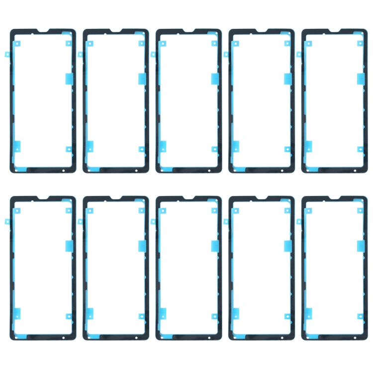 10 PCS Back Housing Cover Adhesive for Sony Xperia XZ3 - Replacement Adhesive for Mobile Repair