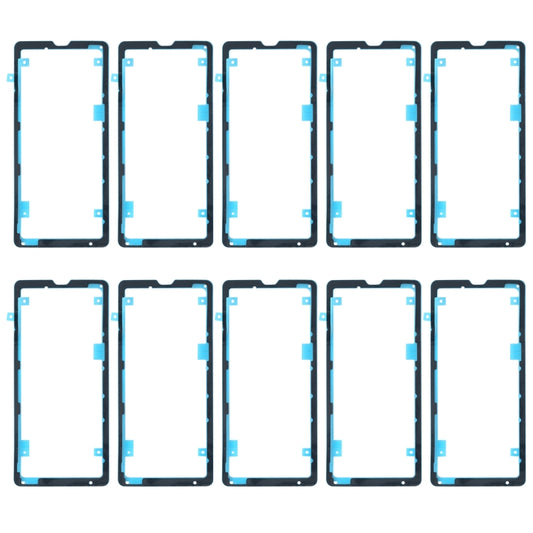 10 PCS Back Housing Cover Adhesive for Sony Xperia XZ3 - Replacement Adhesive for Mobile Repair