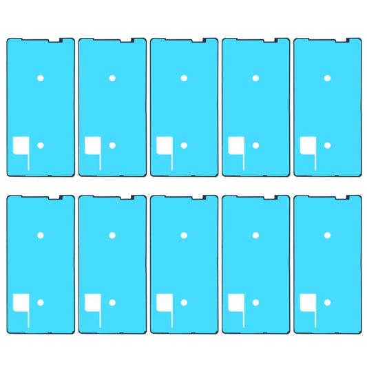 10 PCS Front Housing Adhesive for Sony Xperia XZ2 Premium - Reliable Replacement Part
