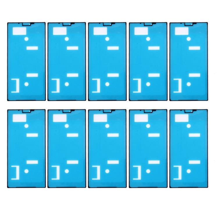 10 PCS Original Front Housing Adhesive Stickers for Sony Xperia XZ - High Quality Replacement
