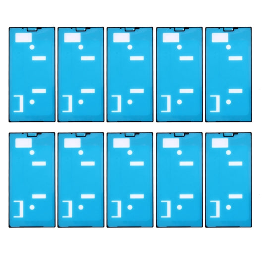 10 PCS Original Front Housing Adhesive Stickers for Sony Xperia XZ - High Quality Replacement