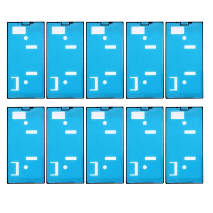 10 PCS Original Front Housing Adhesive Stickers for Sony Xperia XZ - High Quality Replacement