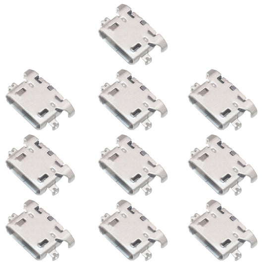 10-Pack Charging Port Connectors for Motorola Moto E3, G5 & G4 Play - Replacement Parts