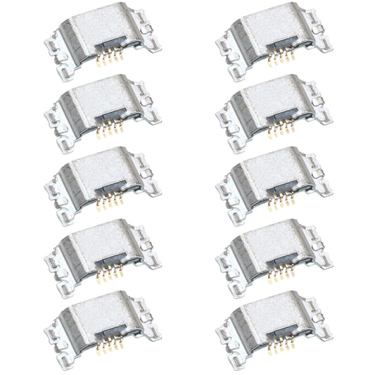 10 PCS Charging Port Connectors for Sony Xperia XA Ultra (C6 F3211/F3212) - Replacement Parts