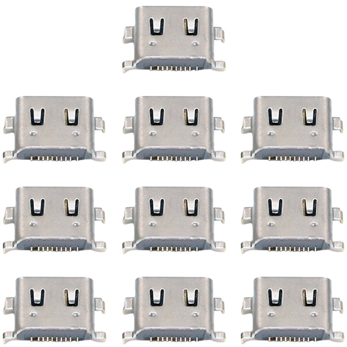 10-Pack Charging Port Connectors for Sony Xperia XA1 Ultra (G3221, G3212, G3223, G3226) - Replacement Parts