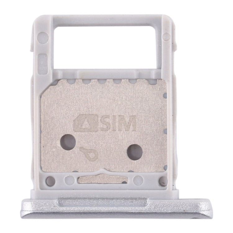 Silver SIM Card & Micro SD Card Tray for Samsung Galaxy TabPro S2 W727 - Replacement Part
