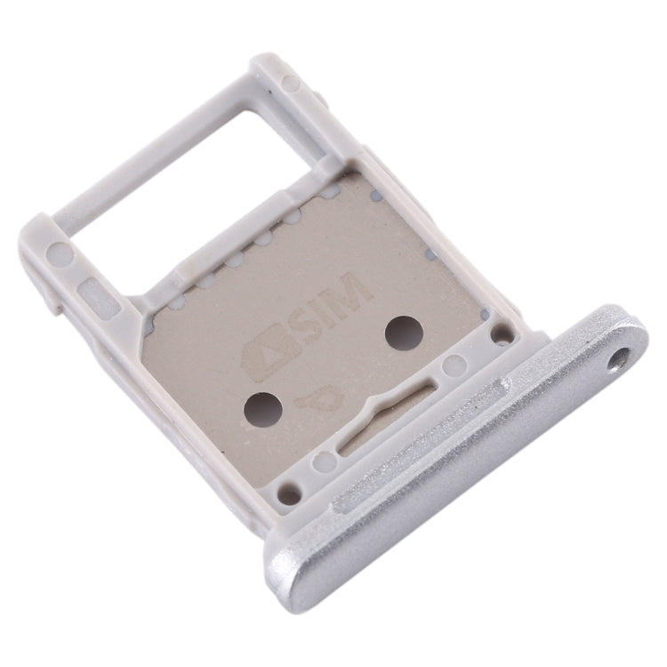 Silver SIM Card & Micro SD Card Tray for Samsung Galaxy TabPro S2 W727 - Replacement Part