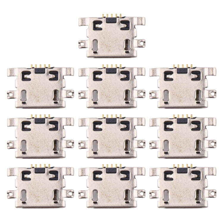 10-Pack Charging Port Connector for Xiaomi Redmi Note 6 / Note 6 Pro - Replacement Parts