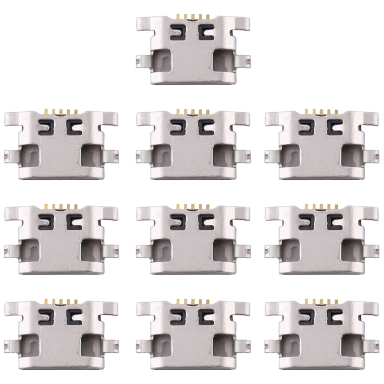10-Pack Charging Port Connectors for Meizu V8 - Replacement Parts, Quality Checked, Professional Installation Recommended