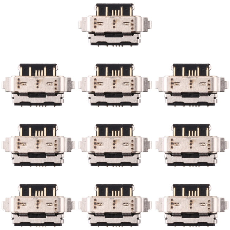 10-Pack Charging Port Connectors for Nokia 8 / N8 (TA-1012, TA-1004, TA-1052) - Replacement Parts