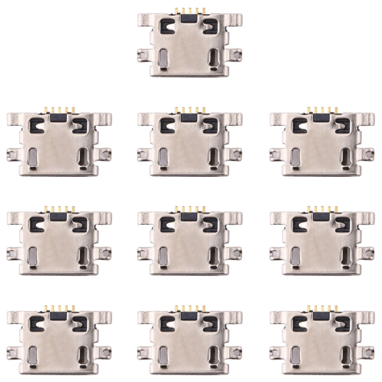 10-Pack Charging Port Connectors for Nokia 2.1 (TA-1080, TA-1084, TA-1086, TA-1092, TA-1093) - Quality Replacement Parts