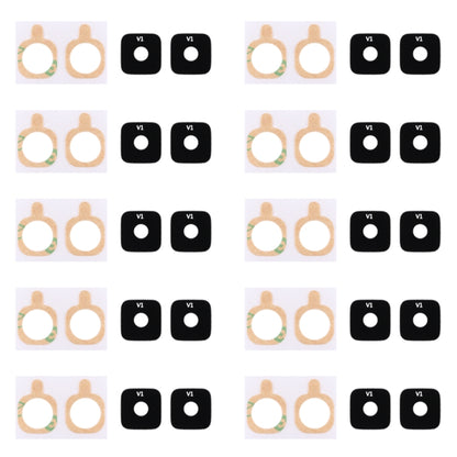 10pcs Replacement Back Camera Lens Cover with Sticker for Samsung Galaxy Alpha / G850 - Quality Glass