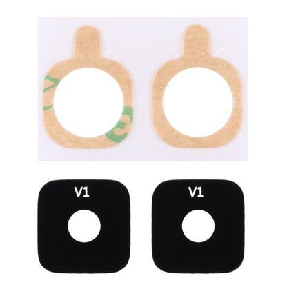 10pcs Replacement Back Camera Lens Cover with Sticker for Samsung Galaxy Alpha / G850 - Quality Glass
