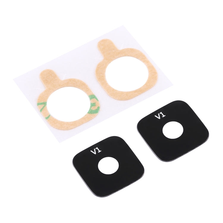 10pcs Replacement Back Camera Lens Cover with Sticker for Samsung Galaxy Alpha / G850 - Quality Glass