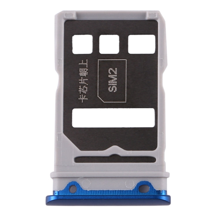 Blue SIM Card Tray for Huawei Honor V30 Pro / Honor V30 - Replacement Part, Fully Compatible